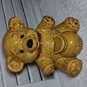 Vintage Ceramic Honey Pot